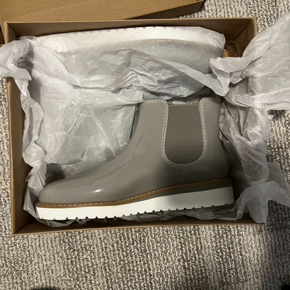 Gray Steve Madden Boots